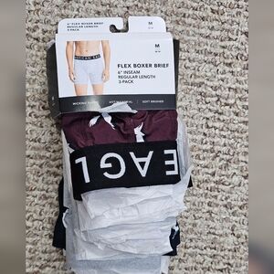 American Eagle Outfitters Men's Flex Boxer Brief 3-Pack